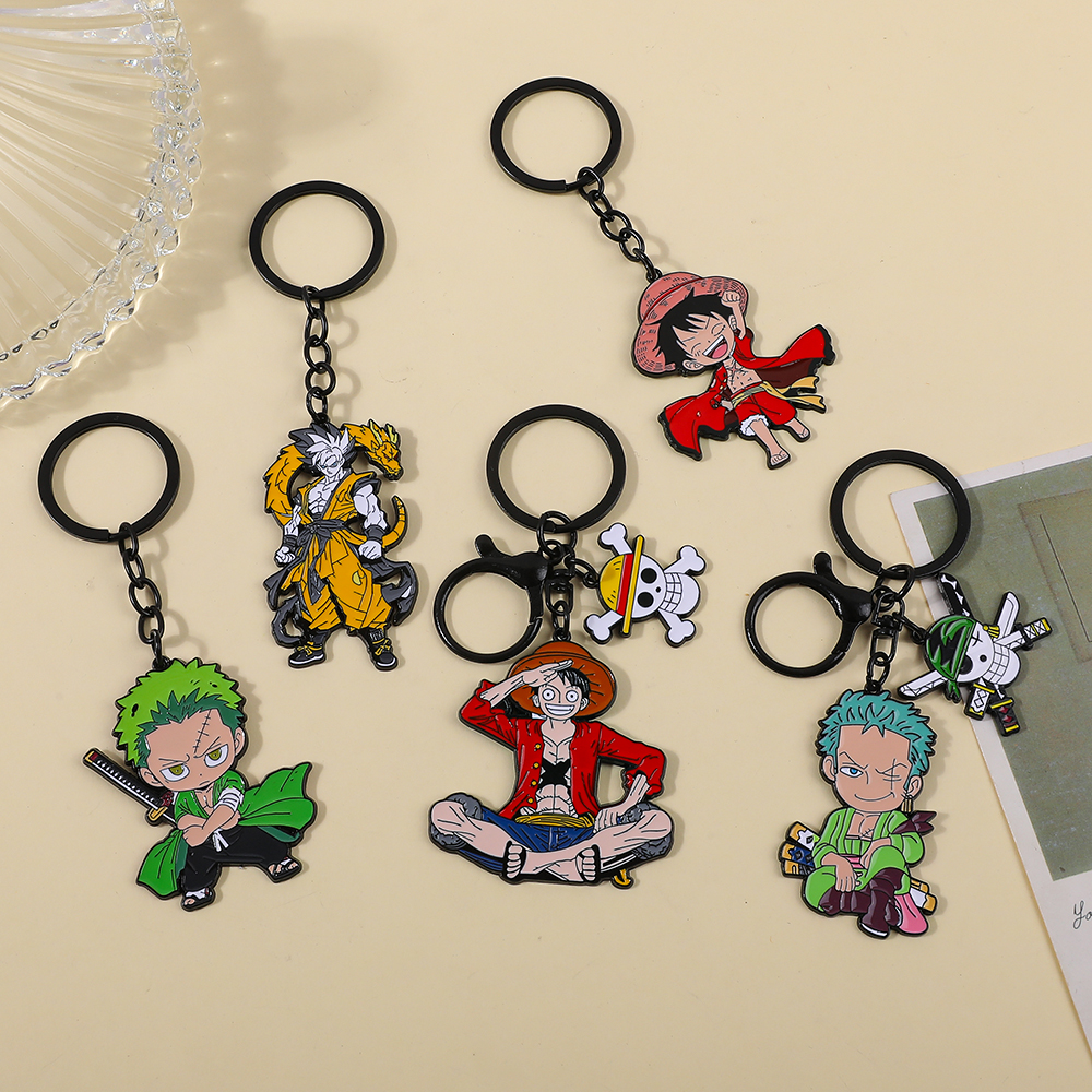 One Piece Anime Keychain Featu - Women'S Key Accessories recension och pris