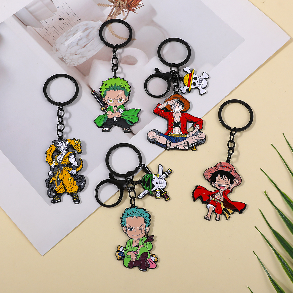 One Piece Anime Keychain Featu - Women'S Key Accessories recension och pris