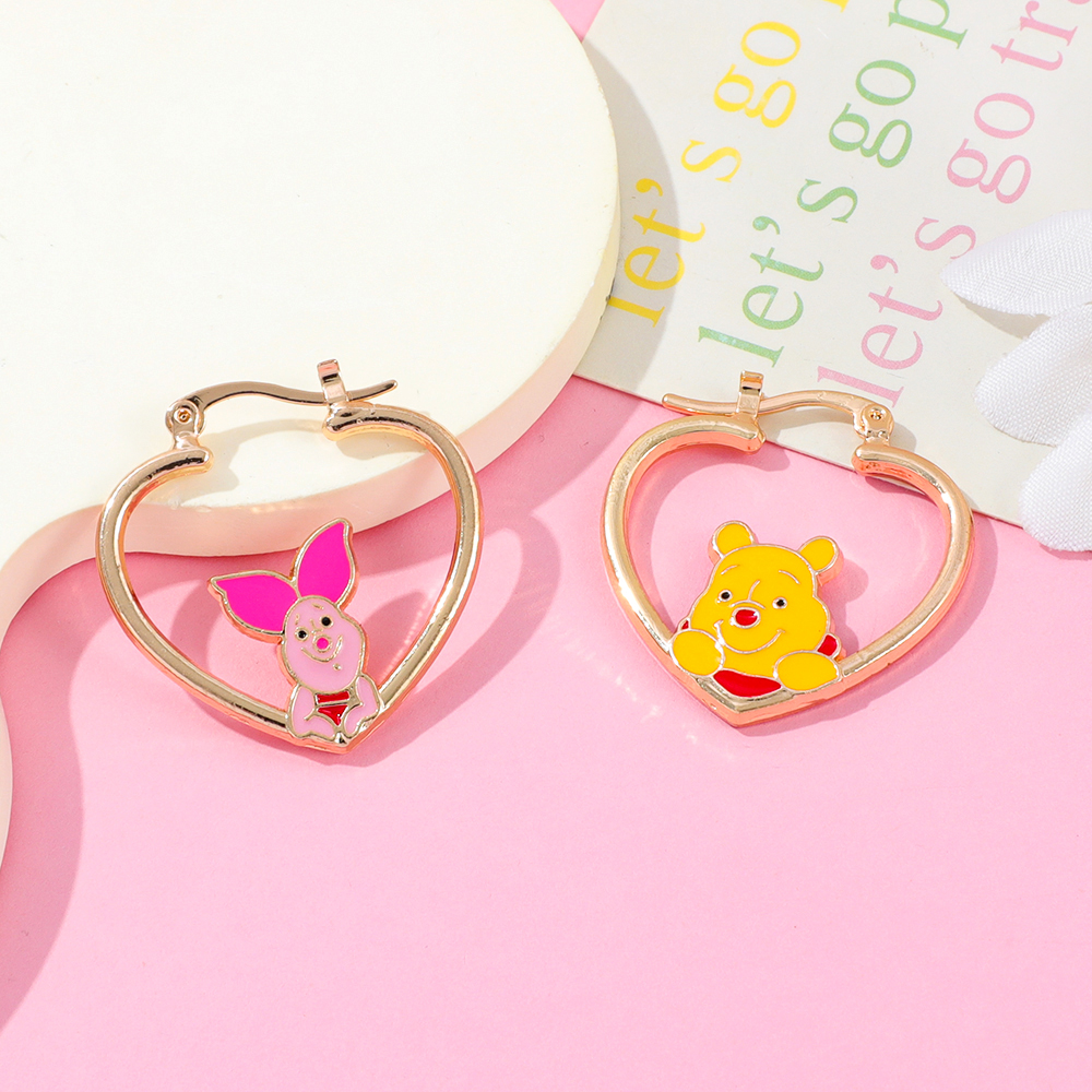 Disney Piglet & Pooh Bear Hoop - Wrap Ring Gold recension och pris