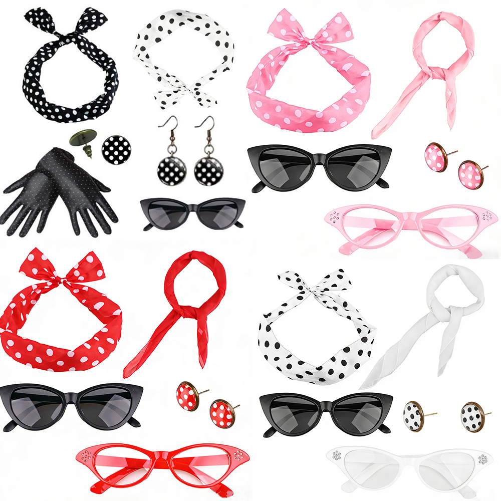 Carnival 1950S Party Polka Dot - Women'S Accessories In The 1950S recension och pris