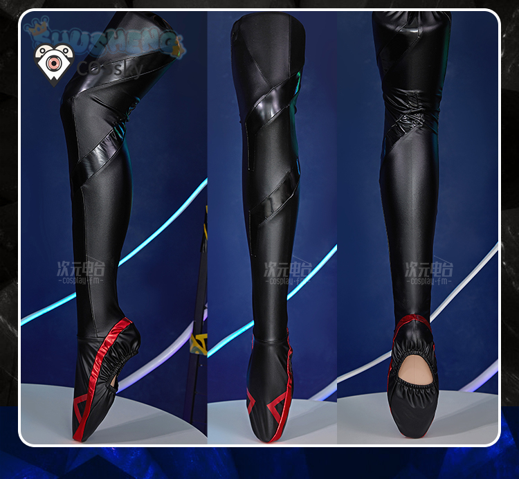 Ayanami Rei  sexy black leathe - Women'S Anime Accessories recension och pris