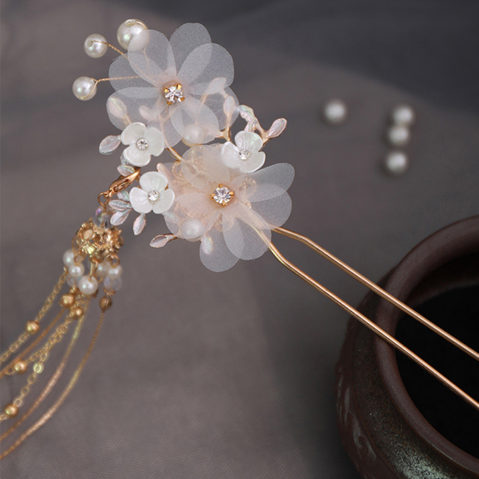 Chinese Style Hair Stick Hairp - Women Accessories Holder recension och pris