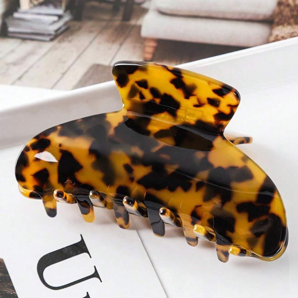 Personalized Leopard Print Hai - Hair Claw Clip Set recension och pris