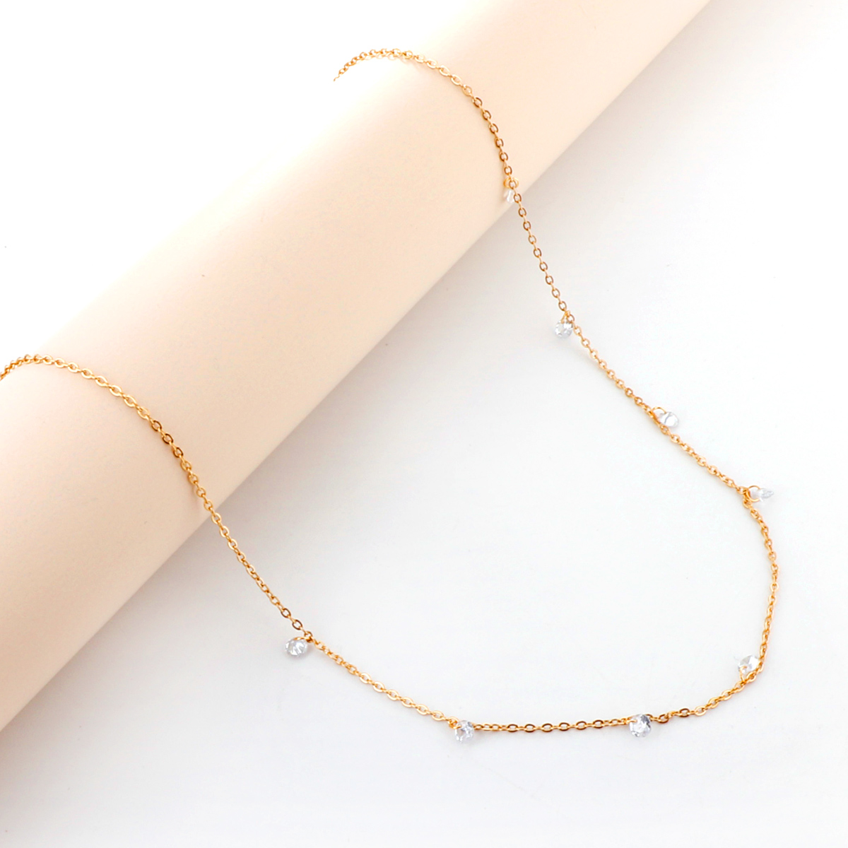 ASONSTEEL Luxury Stainless Ste - Charm Necklace Dainty recension och pris