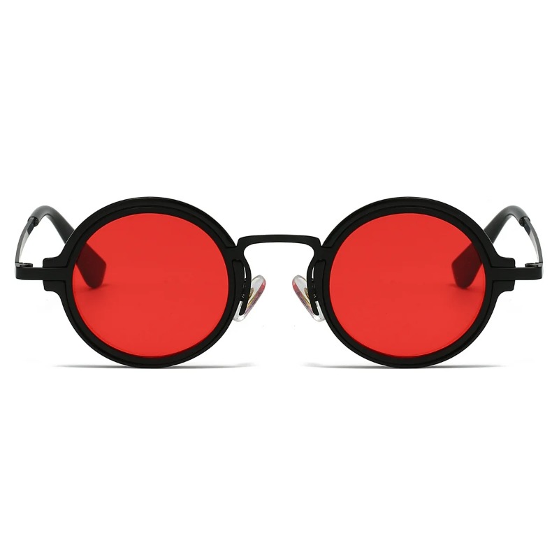 New Retro Metal Round Frame Su - Women Accessories Trendy recension och pris