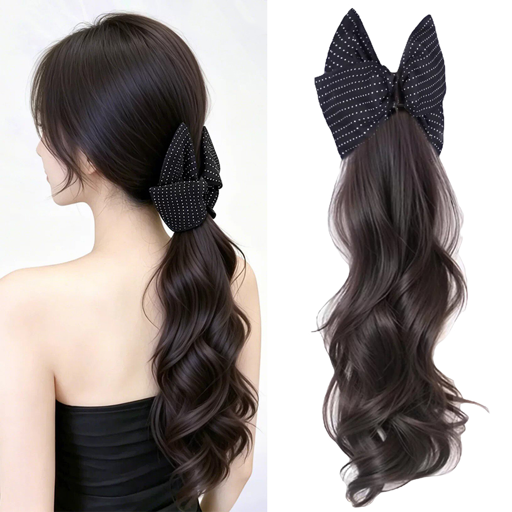 Bow Claw Clip Synthetic Ponyta - Hair Claw Clip Set recension och pris