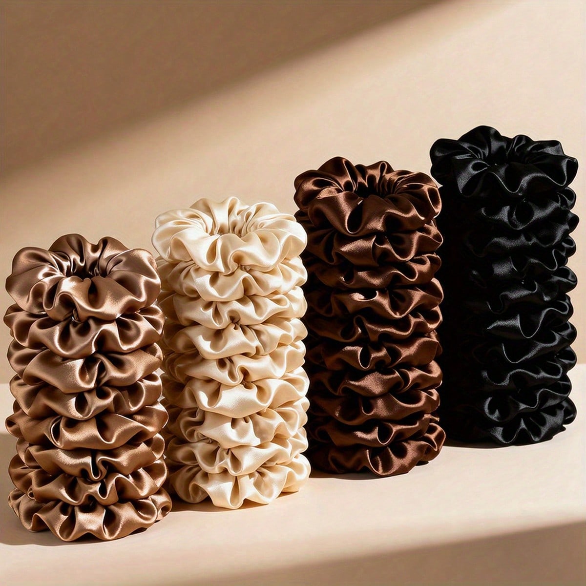 28pcs Satin Hair Scrunchies Se - Scrunchie Satin Set recension och pris