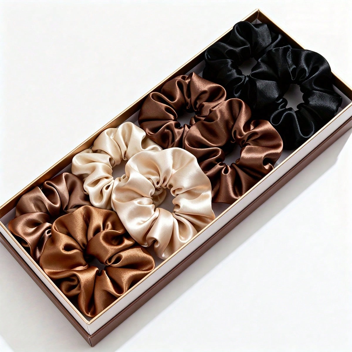 28pcs Satin Hair Scrunchies Se - Scrunchie Satin Set recension och pris