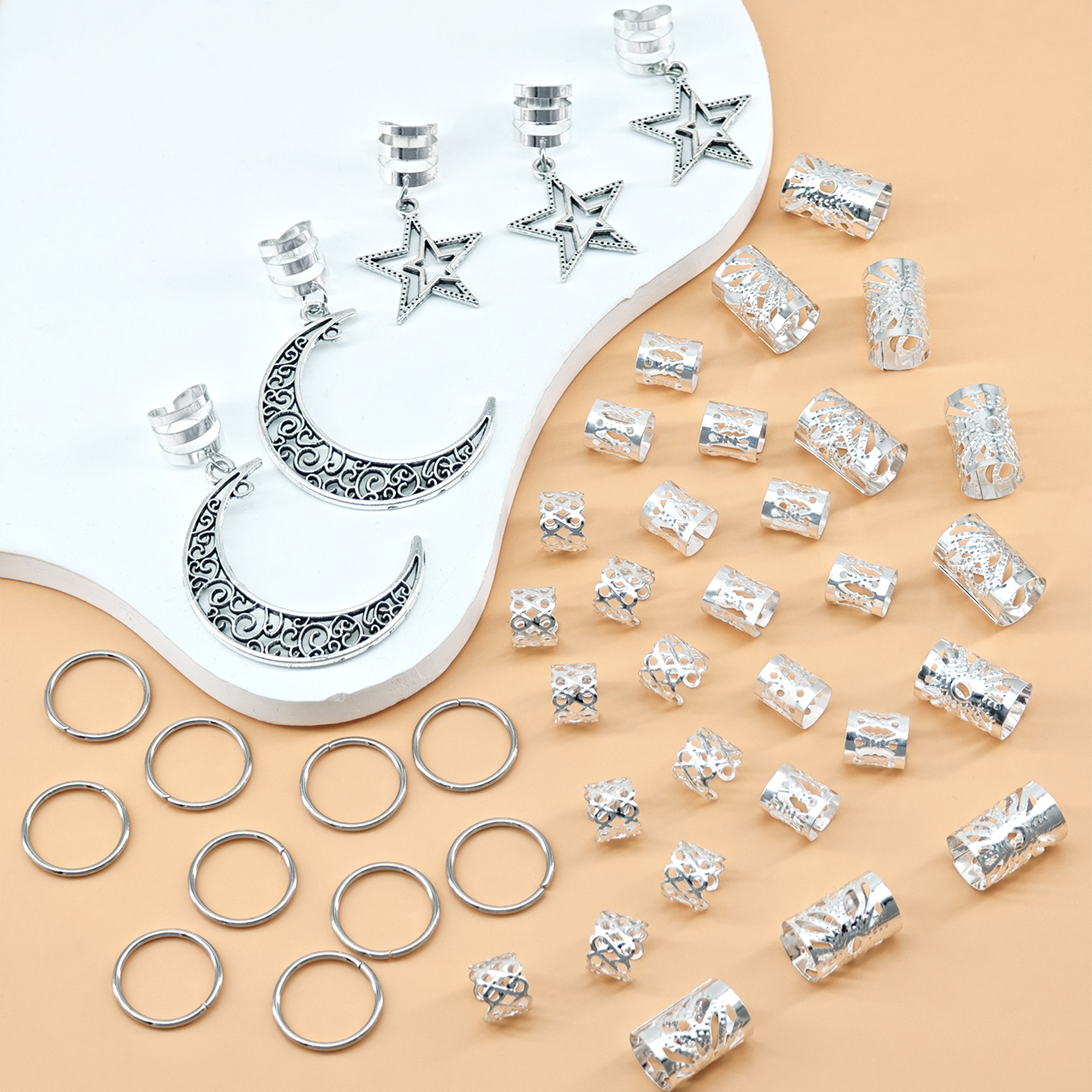 45pcs Stars and Moon Combo Dre - Women Accessories Combo Gift recension och pris