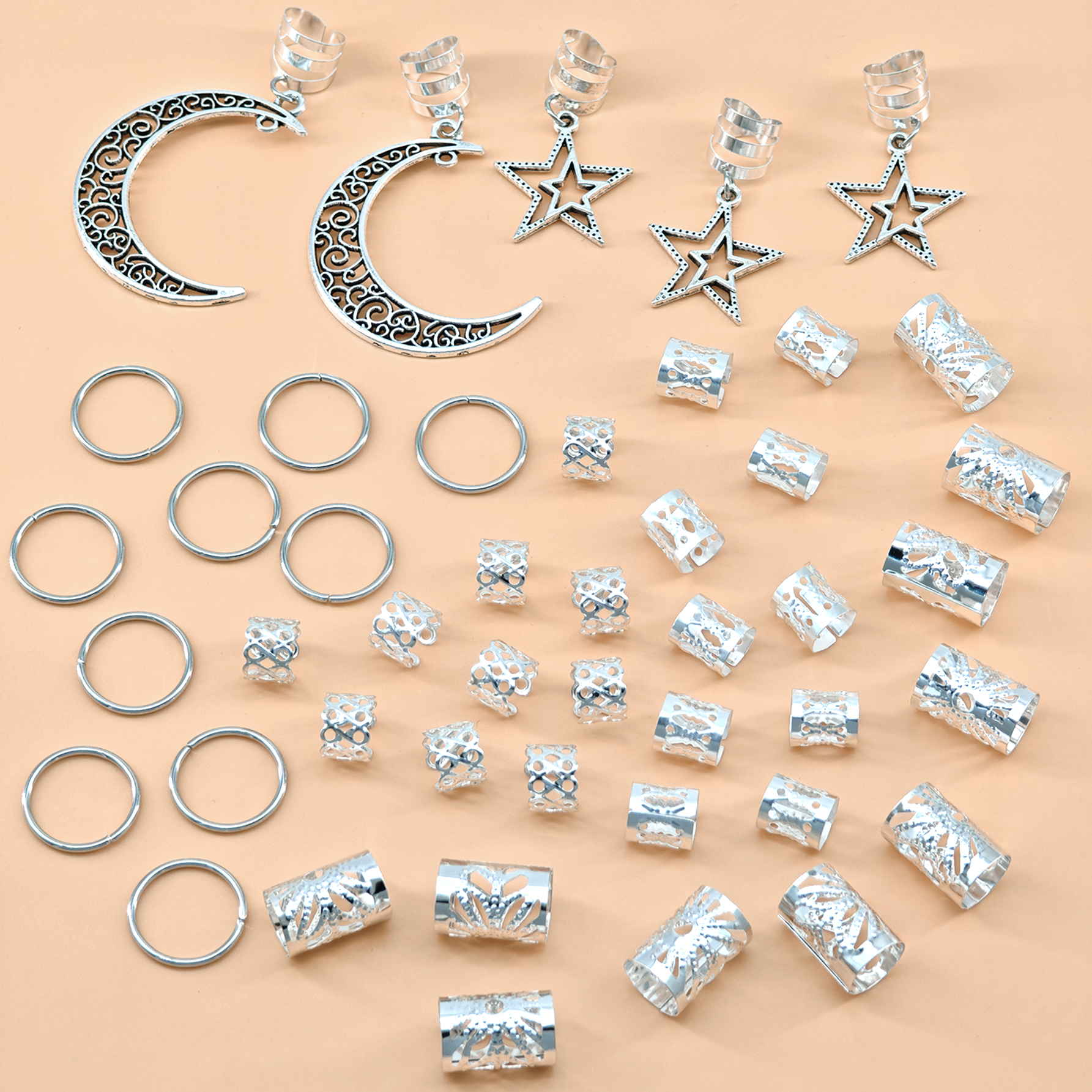 45pcs Stars and Moon Combo Dre - Women Accessories Combo Gift recension och pris