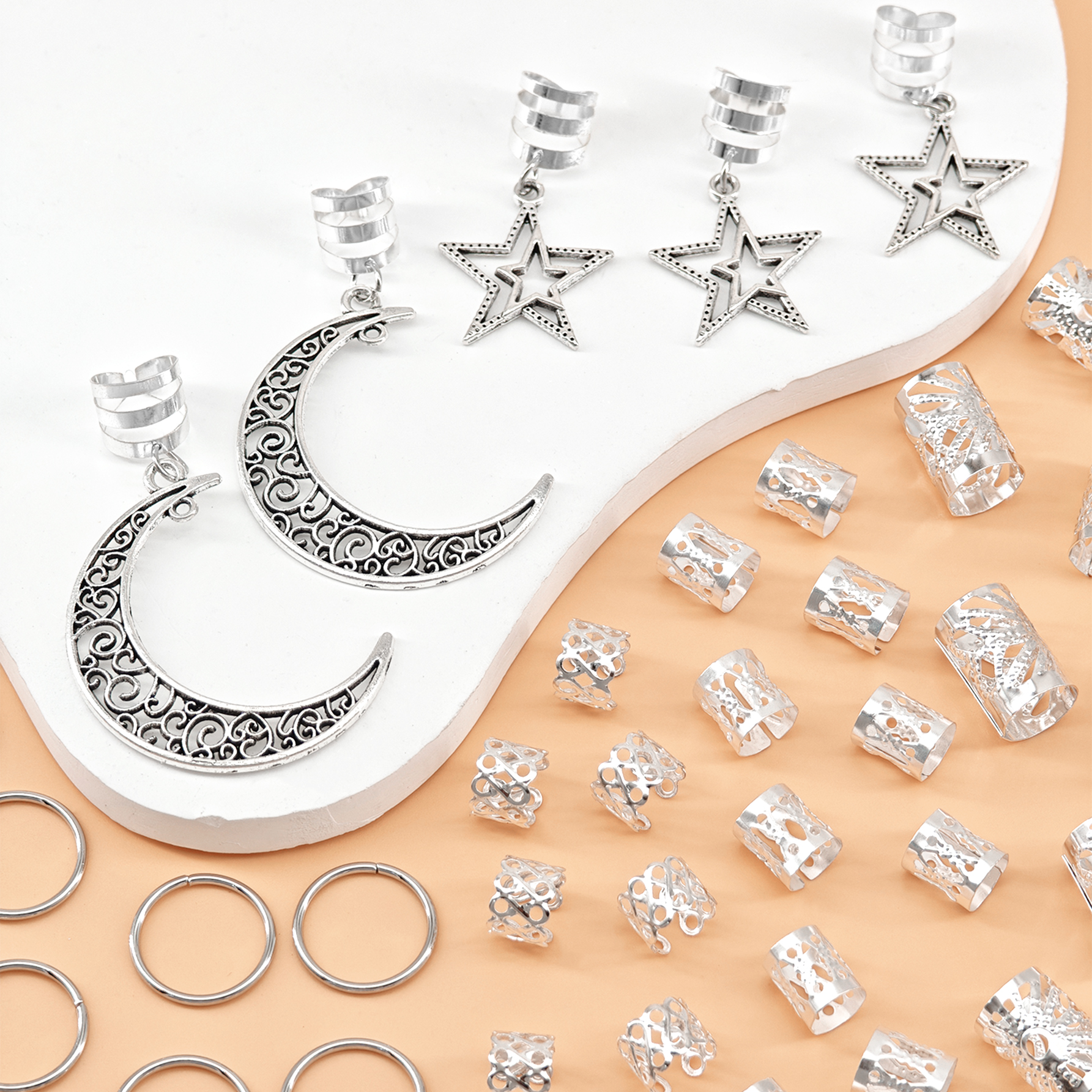 45pcs Stars and Moon Combo Dre - Women Accessories Combo Gift recension och pris